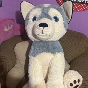 Giant dog plush